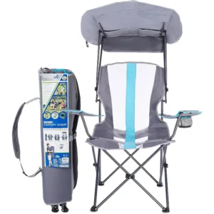 Kelsyus Original Foldable Beach Camping Chair With Canopy