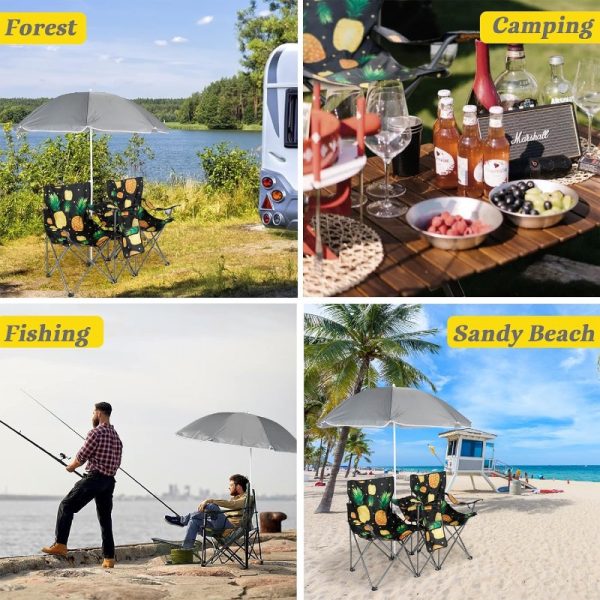 doalbun-pineapple-double-portable-folding-beach-picnic-camping-chair-with-umbrella-5