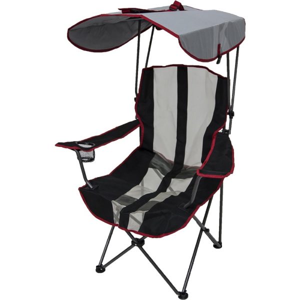 kelsyus-red-and-black-sun-protection-canopy-foldable-portable-outdoor-lawn-chair-with-arm-rest-1-2