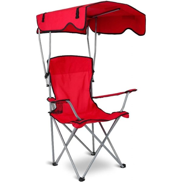 canopy folding camping chair