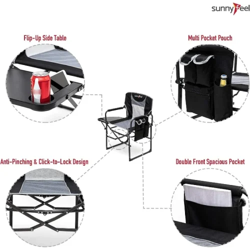 sunnyfeel-portable-folding-lawn-camping-directors-chair-with-side-table-capacity-330lbs-4